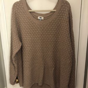 Old navy sweater size XXL, salmon pink